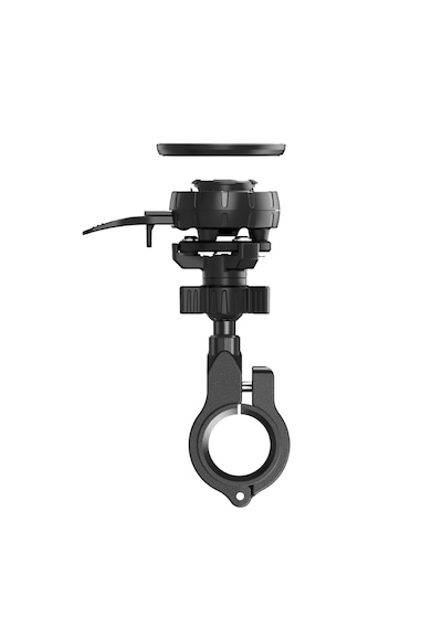 Knmaster Tt-700 Titreşim Önleyicili Motosiklet Telefon Tutucu SİYAH,GRİ