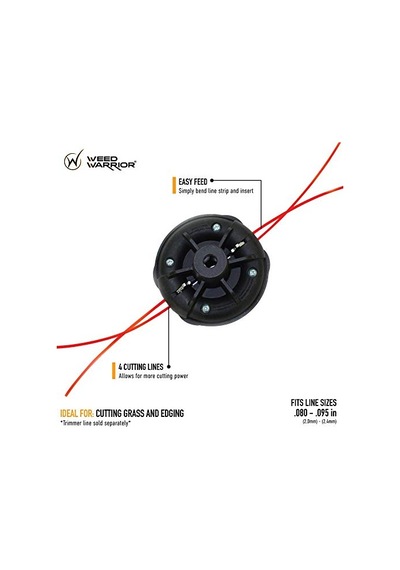 Ayrex Weed Warrior Ez Lock Universal Fit String Trimmer Yedek Başlık