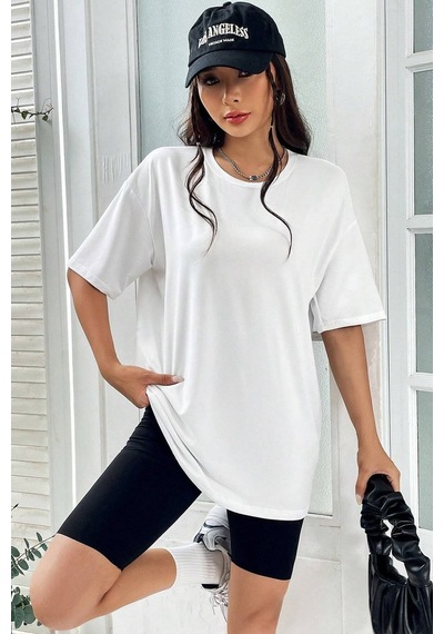 Uyguntarz Unisex Is Not Just Tasarım Tshirt Beyaz