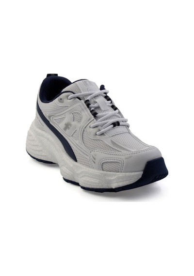 Bambi Beyaz Lacivert Kadın Sneaker K01027032922 Lacivert