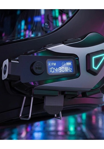 Motosiklet Kask Kulaklığı Bluetooth 5.3 Kamera Ve Fm Radyo Destekli 67653168
