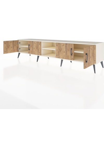 Hyperion Tv Ünitesi 3 Raflı 4 Kapaklı 220x44x51 Aytaşı-çam/aytaşı Atlas Çam/aytası - Aytası Hyperion Tv Ünitesi 3 Raflı 4 Kapaklı 220x44x51 Aytaşı-çam/aytaşı Atlas Çam/aytası - Aytası