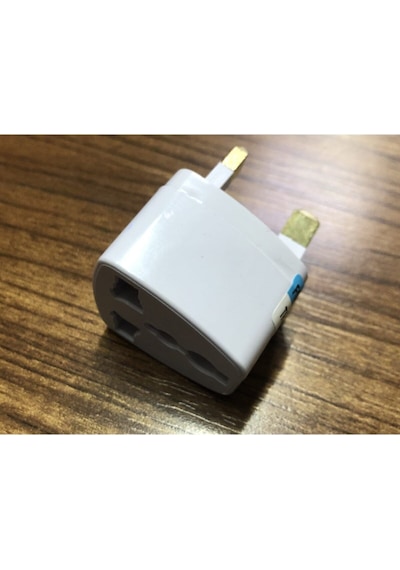 Üniversal Uluslar Arası Elektrik Prizi Dönüştürücü Ingiliz Iskoç Fiş Ucu Plastik Başlık