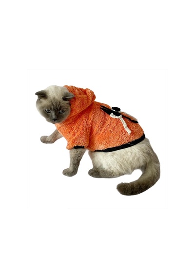 Kemique Bunny Kapşonlu Kedi Süveteri