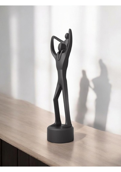 Babaya En Anlamlı Hediye Modern Figürlü Heykel 3d Yazıcı Üretimi Pla 13 Cm 20 X 8