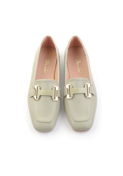 Su Yeşili Kadın Loafer Ayakkabı K01641022709 Yeşil