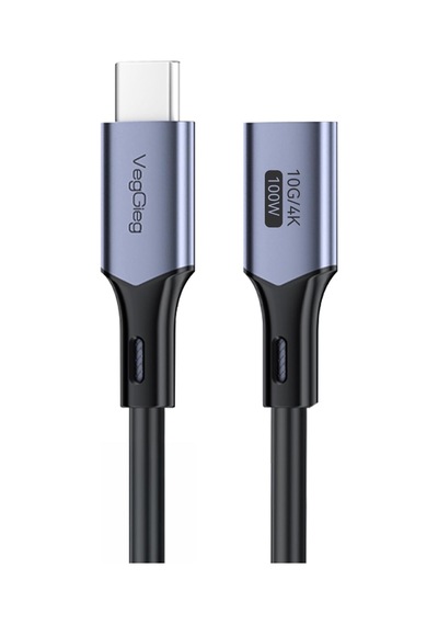 Usb 3.2 Gen 2 Type-c Uzatma Kablosu Usb-c 100w 10gbps 4k 60hz 1 Metre