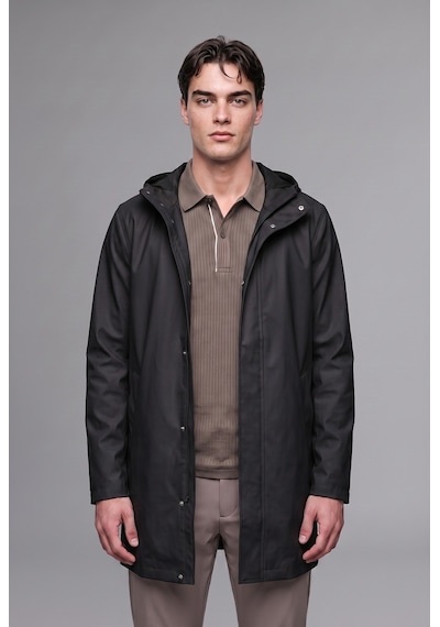 Defacto Regular Fit Su Geçirmez Kapüşonlu Astarlı Çıtçıtlı Suni Deri Parka H2892ax26aubk27 Siyah-bk27 Defacto Regular Fit Su Geçirmez Kapüşonlu Astarlı Çıtçıtlı Suni Deri Parka H2892ax26aubk27 Siyah-bk27