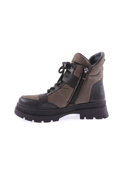 Dgn 110 Bayan Kalin Taban Sneakers Spor Ayakkabi 110-1414-R0641 Haki