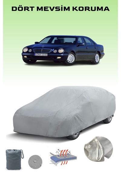Mercedes E-serisi W210 1995 - 1999 Araba Brandası Oto Branda Gri