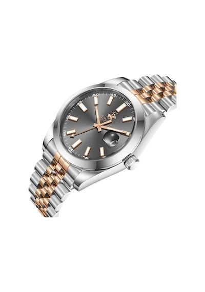 Beverly Hılls Polo Club Bp3810x.560 Erkek Kol Saati Metalik Gri