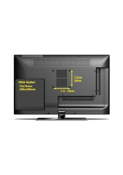 Tarix Wb-06 Hareketli Monitör Duvar Askı Aparatı 17"-27"