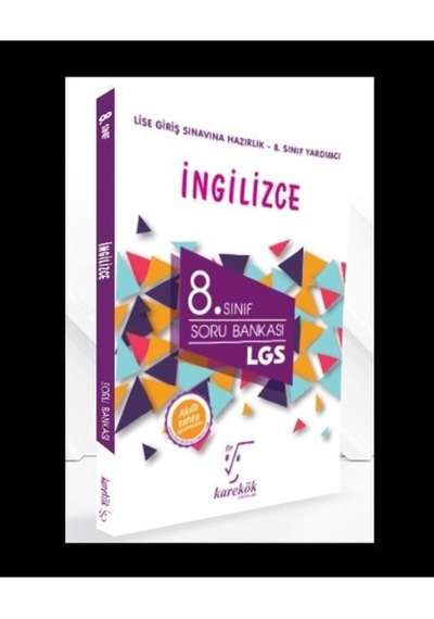 Karekök 8. Sınıf Lgs Ingilizce Soru Bankası Karekök Komisyon