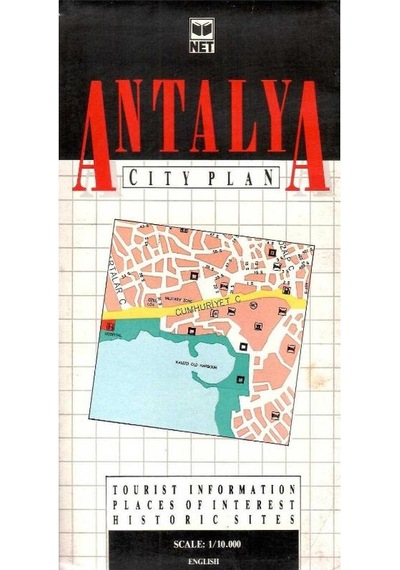 Antalya - Map City Plan Harita