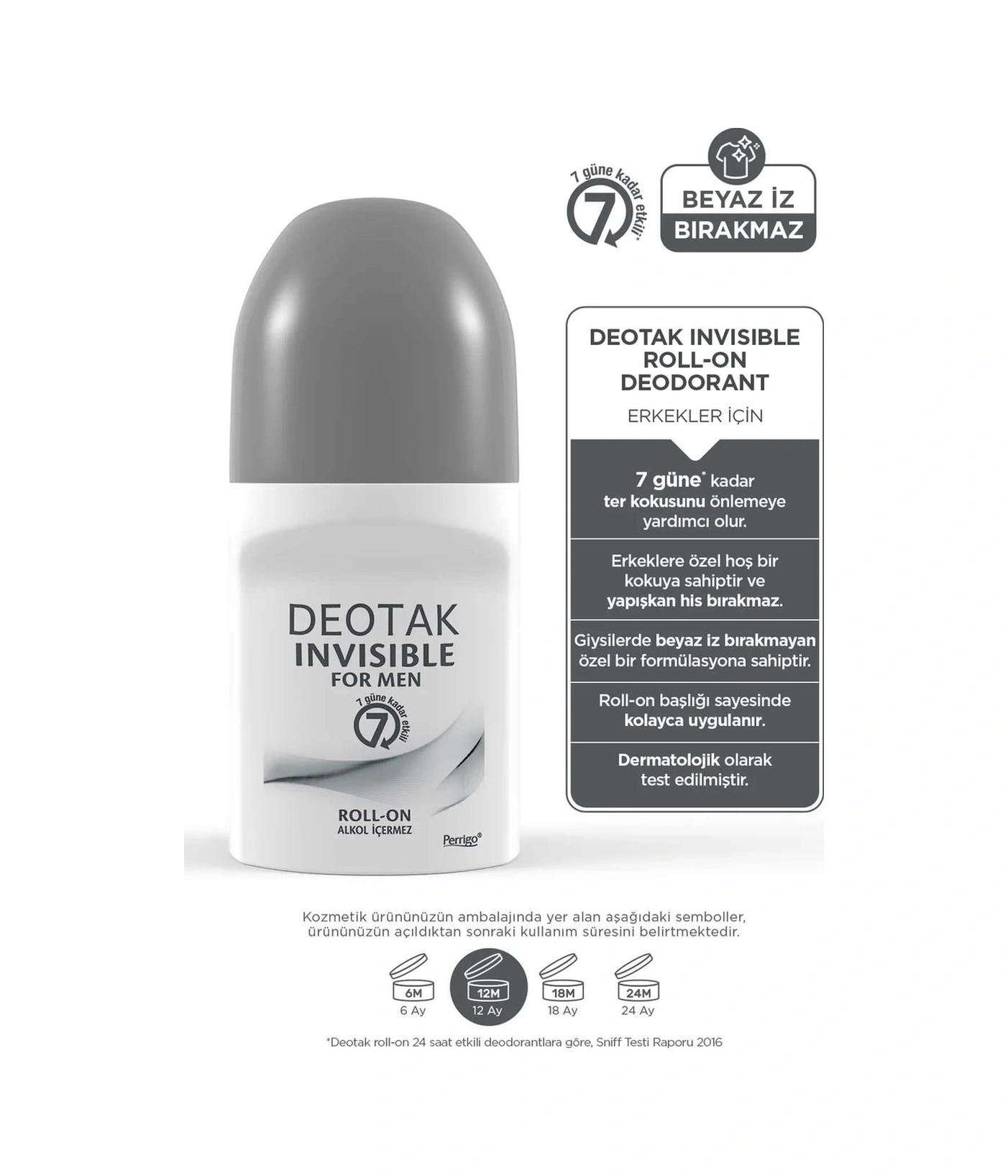 Deotak Invısıble For Men Roll-on Deodorant 3 x 35 ML