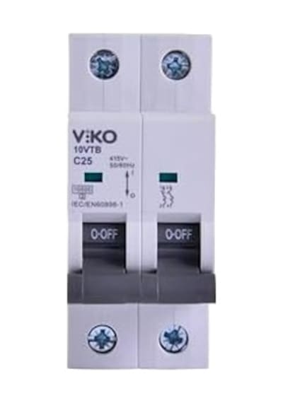 10vtb-2c25 Otomatik Sigorta 10ka C Tipi 2 Kutup 25a