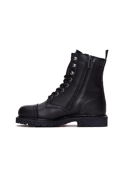 Harley Davidson Colmar Erkek Black/Baskılı Deri Bot