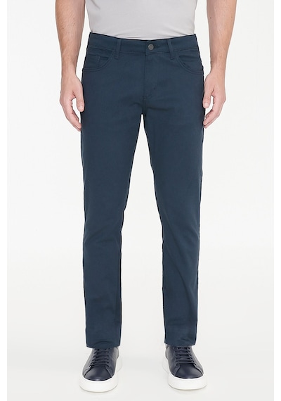Ac&Co / Altınyıldız Classics Slim Fit Dar Kesim Pamuklu Esnek Chino Erkek Pantolon - Lacivert