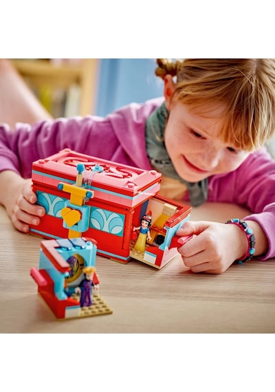 LEGO® │ Disney Pamuk Prenses’in Takı Kutusu 43276 - 6 Yaş & Üzeri Çocuklar için Yaratıcı Oyuncak Yapım Seti (358 Parça)