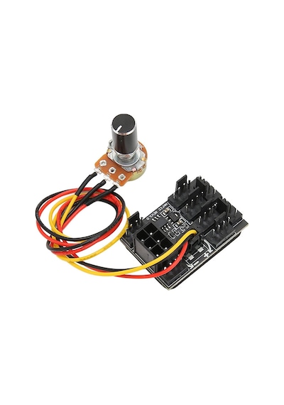 Pc Fan Hız Kontrol Cihazı 3- 4 Pinli Fan Adaptörü Pwm Fan Hub 8 Yollu