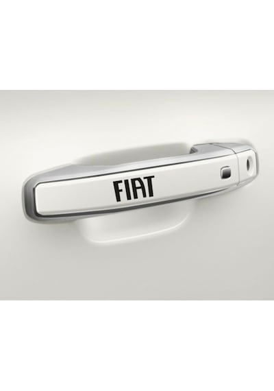 Fiat 500 Araba Kapı Kolu Araç Sticker Yapıştırma 8Ad