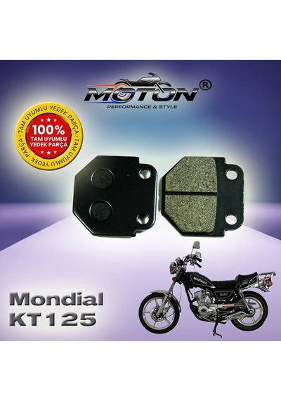 Mondial Kt 125 Uyumlu, Yüksek Kaliteli Ön Disk Fren Balatası