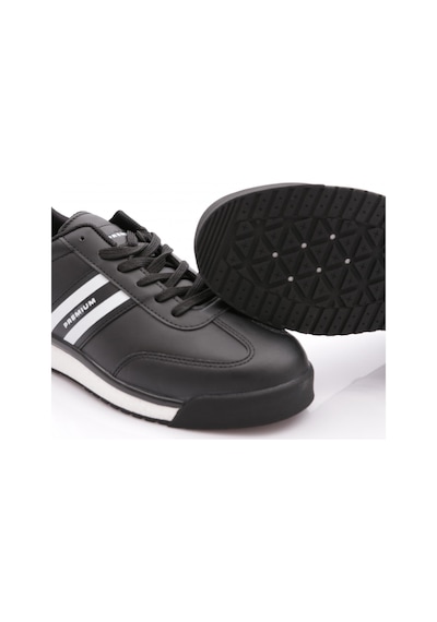 M.P Mp 251-2838 Erkek Jogging Spor Ayakkabı SİYAH-BEYAZ