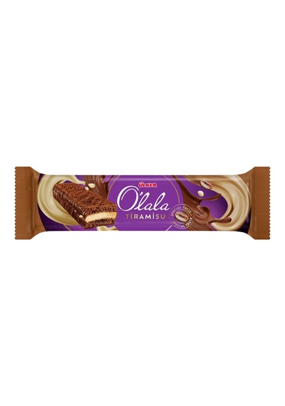 Ülker Olala Dolgulu Kek 15x45g Tiramisu - Pastane Lezzeti 2'li Ekonomik Paket - 2 Adet Tarı
