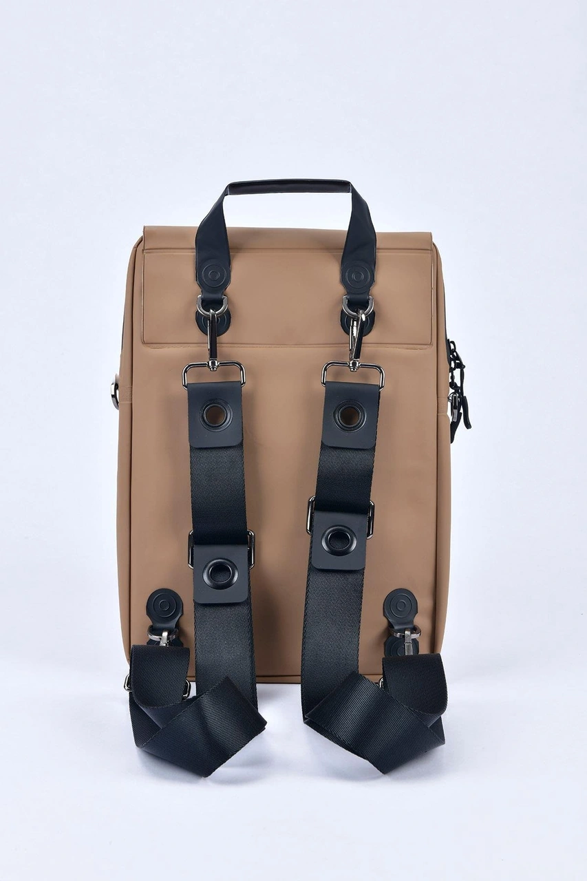 Brandsmithshop Camel Devetüyü Dock Structured Sırt Çantası Çok Renkli