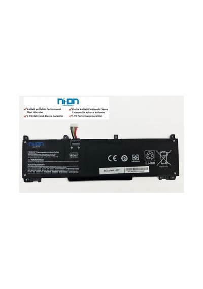 Nion Hp Probook 440 G8 ,probook 440 G9 Uyumlu Dizüstü Bilgisayar Notebook Batarya Pil Rh03xl