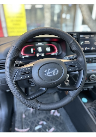Hyundai Bayon 2020-2024 Araca Özel Direksiyon Kılıfı Manuel Araç