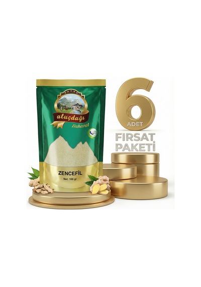 Aluçdağı Zencefil 6x100 Gr