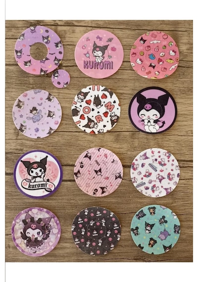 Libre 2 Sensör Koruyucu Bant 12'li Paket / Kitty Kuromi