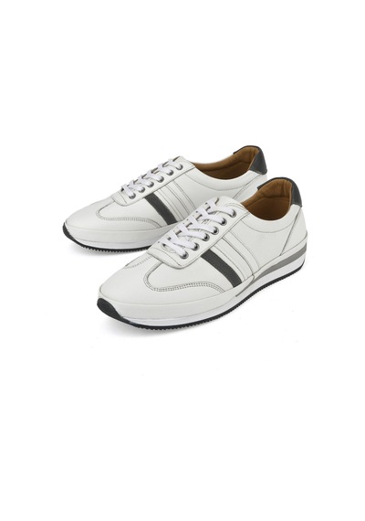 Ziya, Erkek Hakiki Deri Sneaker 1511002z060 Beyaz 1311002 060 500 Beyaz