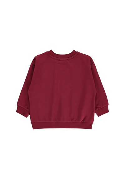 Civil Boys Basic 2-5 Yaş Sweatshirt - Bordo