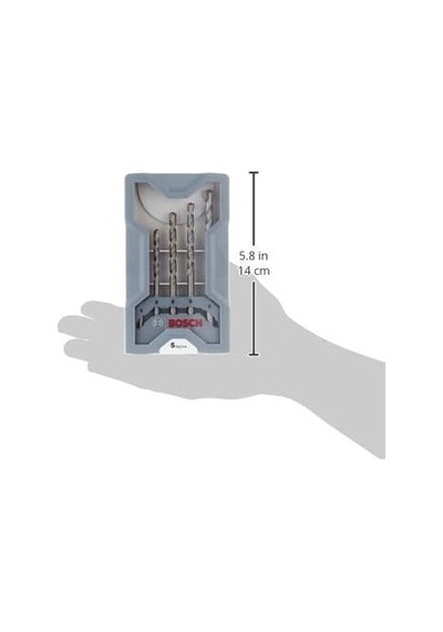 Professional 5 Parçalı Beton Matkap Seti Cyl-3