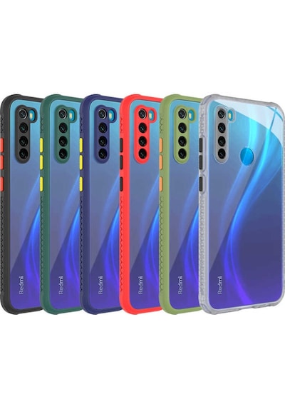 Xiaomi Redmi Note 8 Kilif ??Zore Kaff Kapak-Siyah 525315904