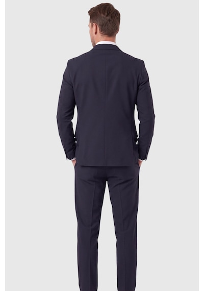 Rizzup Erkek Lacivert Slim Fit Likralı Gofre Kumaş Takım Elbise İpli Lastikli Pantolon 2602326 Rizzup Erkek Lacivert Slim Fit Likralı Gofre Kumaş Takım Elbise İpli Lastikli Pantolon 2602326