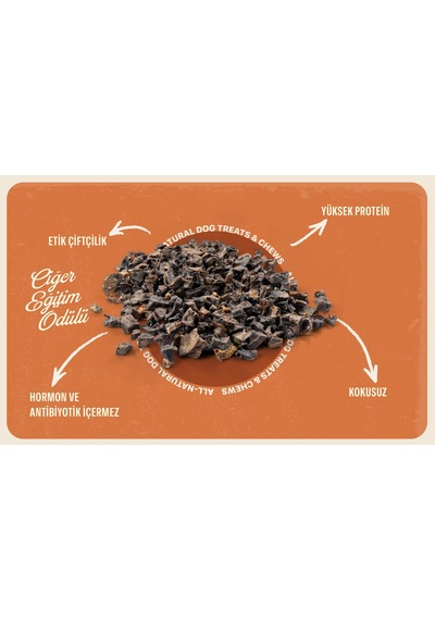 Baffs Naturals Kuzu Ciğer Köpek Eğitim Ödül Maması 100 G