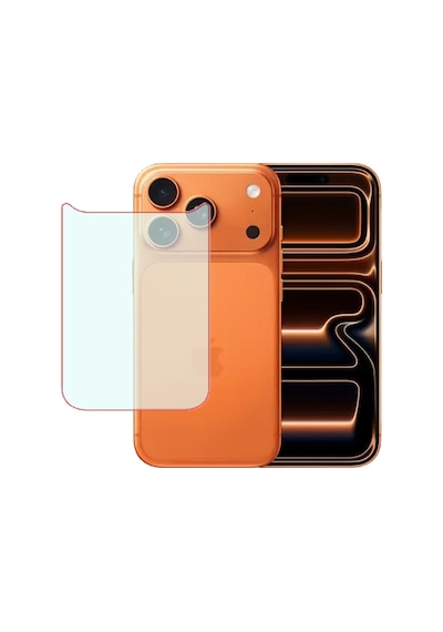 Apple Uyumlu   iPhone 17 Pro Max Mat Arka Esnek Nano Koruyucu
