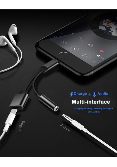 iOS Apple Uyumlu iPhone 14 13 12 11 X 8 7 Kulaklık Çevirici Lightning Dönüştürücü Bluetooth Gerektirmez