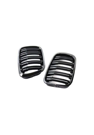 Bmw E46 02-04 Çıft Çızgı M Panjur Böbrek