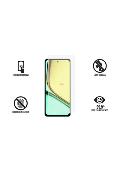 Realme 12 Lite Ekran Koruyucu Mat Parmak İzi Bırakmaz