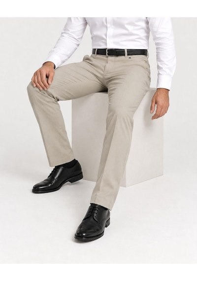Classics Men Caserta Regular Fit Likralı Erkek Kumaş Pantolon - 7558 Bej