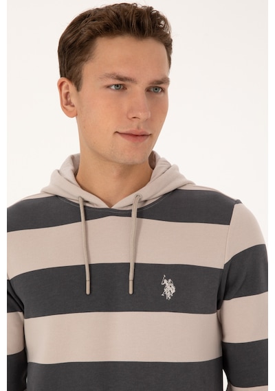 U.s. Polo Assn. Erkek Gri Sweatshirt 50316366-vr024 Grı