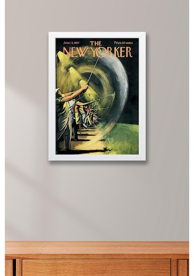 The New Yorker Çerçeveli Tablo June 15 1957