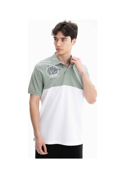 AR-MA Arma Erkek Regular Fit Pike Polo Yaka Tişört Y27374352801 Yeşil
