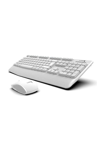 Turbox Workeys Office Usb Kablosuz 2.4ghz Beyaz Multimedya Standart Q Kablosuz Klavye Ve Mouse Lazer