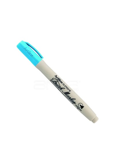 Artline Supreme Brush Marker Fırça Uçlu Kalem Light Blue