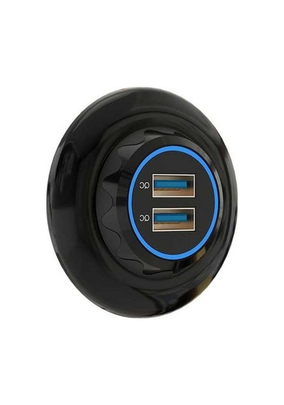Qyouth Usb Telefon Şarj Cihazı Qc3.0 Modifiye Hızlı Şarj 30w Hd Araba İçin